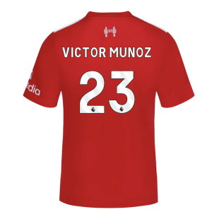 2026-2027 Liverpool Home SUPPORTER Shirt (Kids) (Victor Munoz 23)
