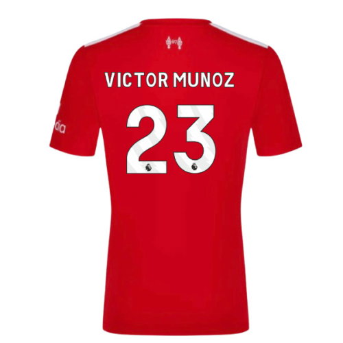 2026-2027 Liverpool Home SUPPORTER Shirt (Victor Munoz 23)