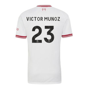 2026-2027 Liverpool Authentic Away Shirt (Victor Munoz 23)