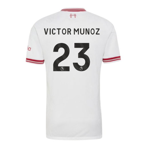 2026-2027 Liverpool Authentic Away Shirt (Victor Munoz 23)