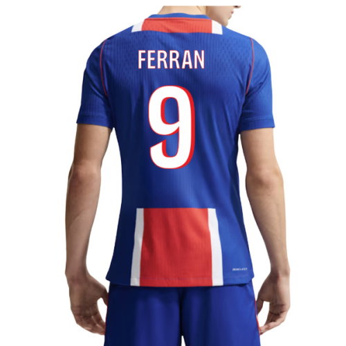 2026-2027 PSG Authentic Aero-Fit Match Home Shirt (Ferran 9)