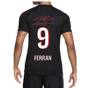 2026-2027 PSG Strike Training Shirt (Black) (Ferran 9)