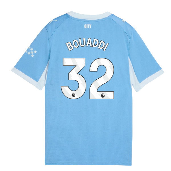 2026-2027 Man City Home Shirt (Kids) (Bouaddi 32)
