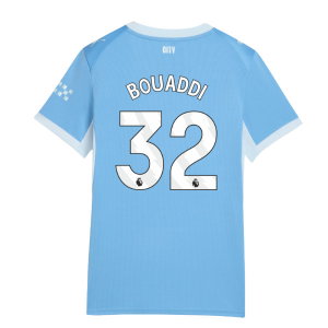 2026-2027 Man City Home Shirt (Womens) (Bouaddi 32)