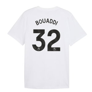 2026-2027 Man City FtblCulture Tee (White) (Bouaddi 32)