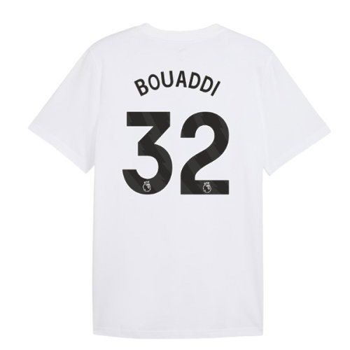 2026-2027 Man City FtblCulture Tee (White) (Bouaddi 32)