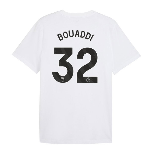 2026-2027 Man City FtblCulture Tee (White) (Bouaddi 32)