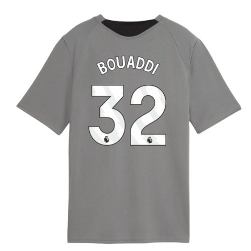 2026-2027 Man City Training Jersey (Cast Iron) - Kids (Bouaddi 32)