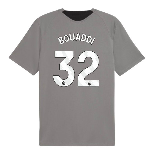 2026-2027 Man City Training Jersey (Cast Iron) (Bouaddi 32)