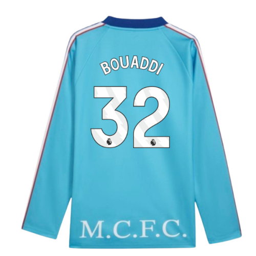 2026-2027 Man City KING Jersey LS (Blue) (Bouaddi 32)