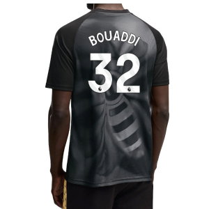 2026-2027 Man City Warm Up Jersey (Black) (Bouaddi 32)