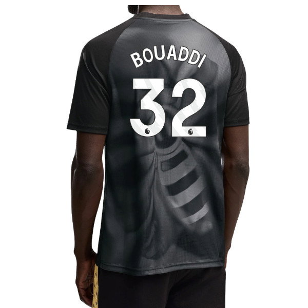 2026-2027 Man City Warm Up Jersey (Black) (Bouaddi 32)
