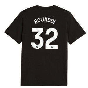 2026-2027 Man City FtblCulture Tee (Black) (Bouaddi 32)