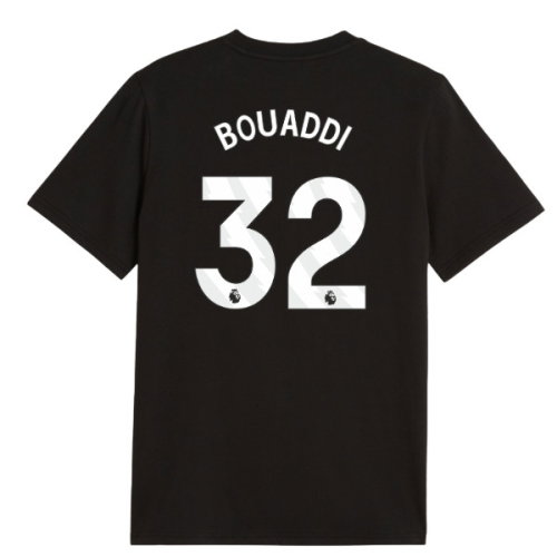 2026-2027 Man City FtblCulture Tee (Black) (Bouaddi 32)