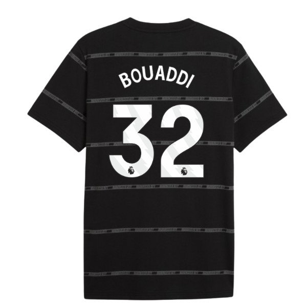 2026-2027 Man City ftblCulture Tee AOP (Black) (Bouaddi 32)