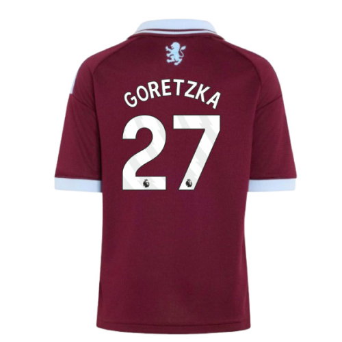 2026-2027 Aston Villa Home Shirt (Kids) (Goretzka 27)