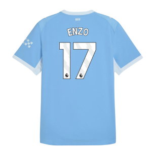 2026-2027 Man City Authentic Home Shirt (Enzo 17)