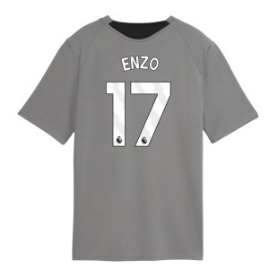 2026-2027 Man City Training Jersey (Cast Iron) - Kids (Enzo 17)