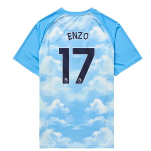 2026-2027 Man City Warm Up Jersey (Icy Blue) (Enzo 17)