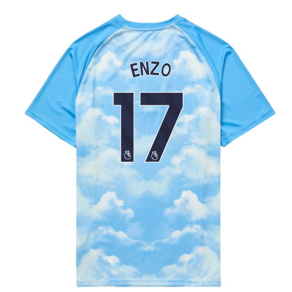 2026-2027 Man City Warm Up Jersey (Icy Blue) (Enzo 17)