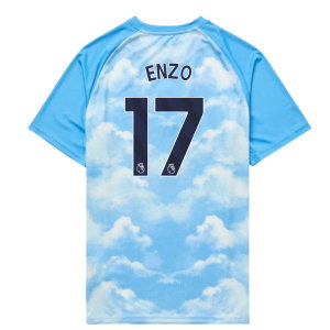 2026-2027 Man City Warm Up Jersey (Icy Blue) - Kids (Enzo 17)