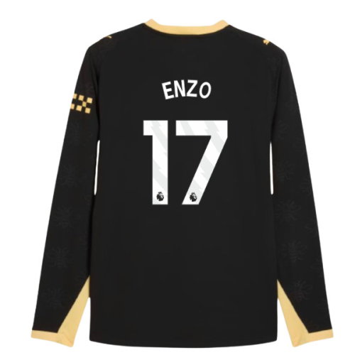 2026-2027 Man City Authentic Long Sleeve Away Shirt (Enzo 17)