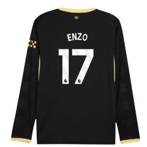 2026-2027 Man City Away Long Sleeve Shirt (Enzo 17)