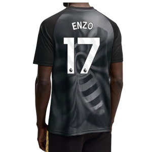 2026-2027 Man City Warm Up Jersey (Black) (Enzo 17)