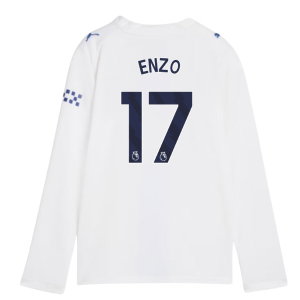 2026-2027 Man City Third Long Sleeve Shirt (Kids) (Enzo 17)