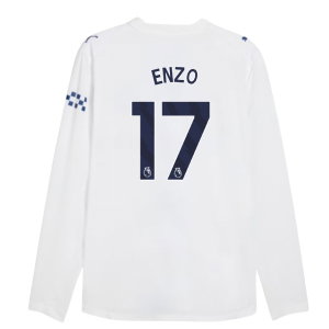 2026-2027 Man City Authentic Long Sleeve Third Shirt (Enzo 17)