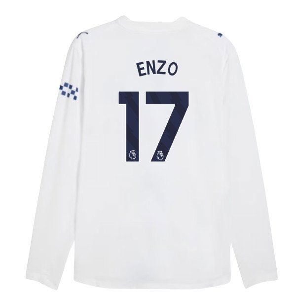 2026-2027 Man City Authentic Long Sleeve Third Shirt (Enzo 17)