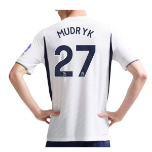2026-2027 Tottenham Authentic Aero-Fit Match Home Shirt (Mudryk 27)