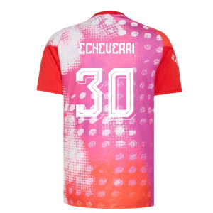 2026-2027 Benfica Pre-Match Shirt (Red) (Echeverri 30)