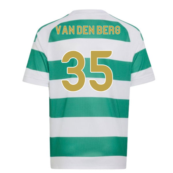 2026-2027 Celtic Home Shirt (Kids) (Van Den Berg 35)