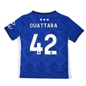2026-2027 Ipswich Town Home Mini Kit (Ouattara 42)