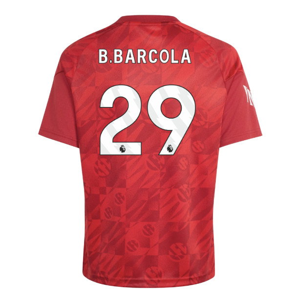2026-2027 Liverpool Training Jersey (Black) (B.Barcola 29)