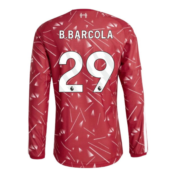 2026-2027 Liverpool Home Shirt (Kids) (B.Barcola 29)