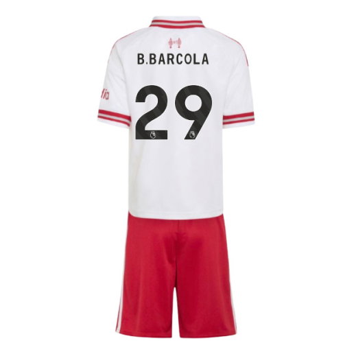 2026-2027 Liverpool Long Sleeve Away Shirt (B.Barcola 29)