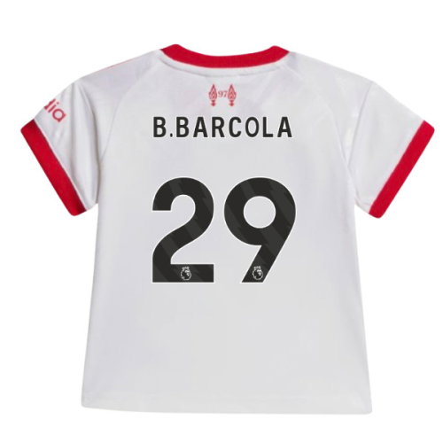 2026-2027 Liverpool Away Mini Kit (B.Barcola 29)