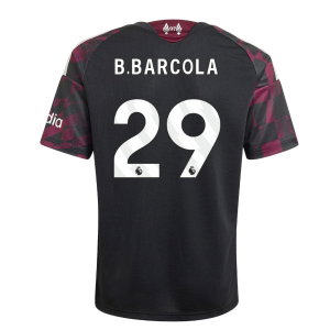 2026-2027 Liverpool Authentic Away Shirt (B.Barcola 29)