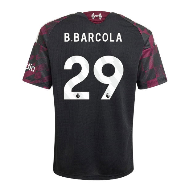 2026-2027 Liverpool Authentic Away Shirt (B.Barcola 29)