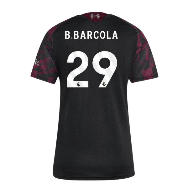 2026-2027 Liverpool Third Long Sleeve Shirt (Kids) (B.Barcola 29)