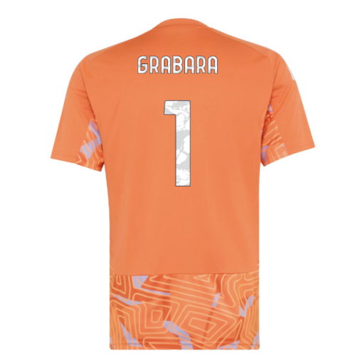 2026-2027 Juventus Home Goalkeeper Shirt (Orange) (Grabara 1)