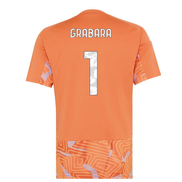 2026-2027 Juventus Home Goalkeeper Shirt (Orange) (Grabara 1)