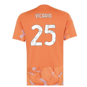 2026-2027 Juventus Home Goalkeeper Shirt (Orange) (Vicario 25)