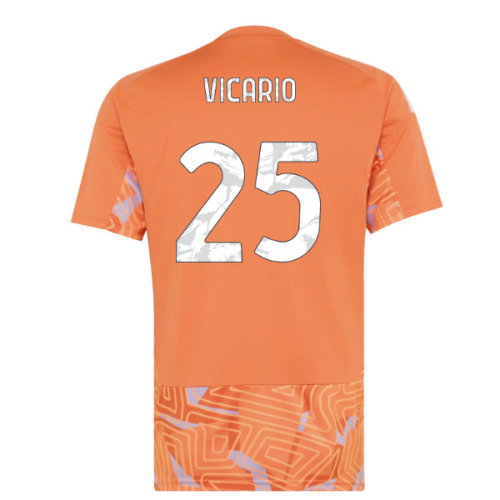2026-2027 Juventus Home Goalkeeper Shirt (Orange) (Vicario 25)