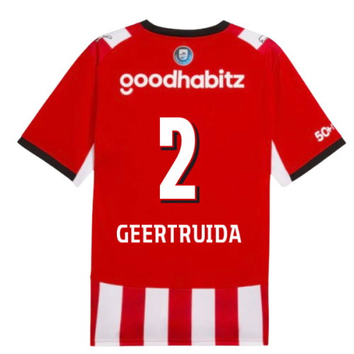 2026-2027 PSV Eindhoven Home Shirt (Geertruida 2)