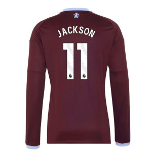 2026-2027 Aston Villa Long Sleeve Home Shirt (Jackson 11)