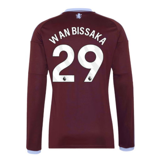 2026-2027 Aston Villa Long Sleeve Home Shirt (Wan Bissaka 29)