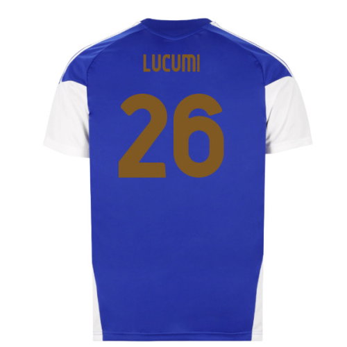 2026-2027 Juventus Training Jersey (Bold Blue) (Lucumi 26)